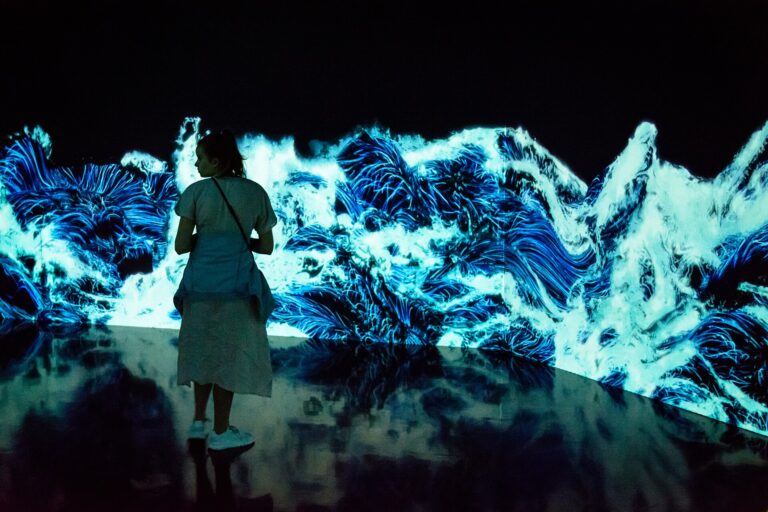 teamLab Borderless 東京的光影展間