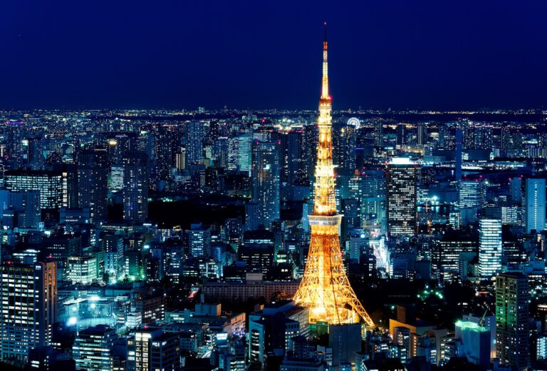 東京鐵塔夜景