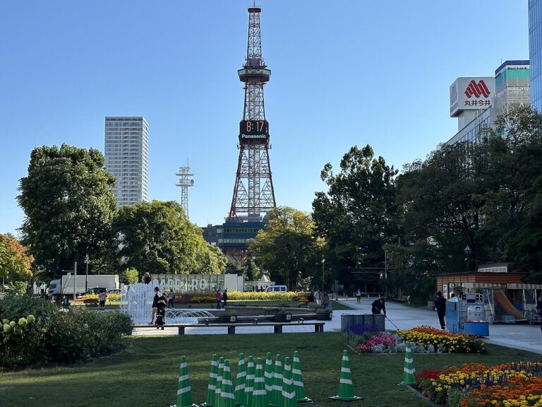 札幌電視塔與大通公園