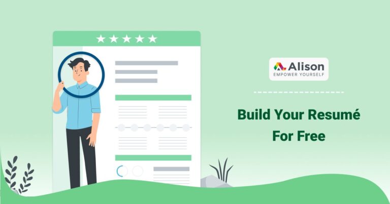 Official Alison visual for Alison Resumé Builder