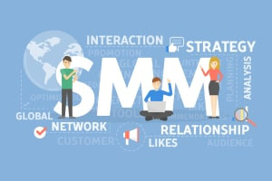Official Alison visual for Basics of Social Media Marketing