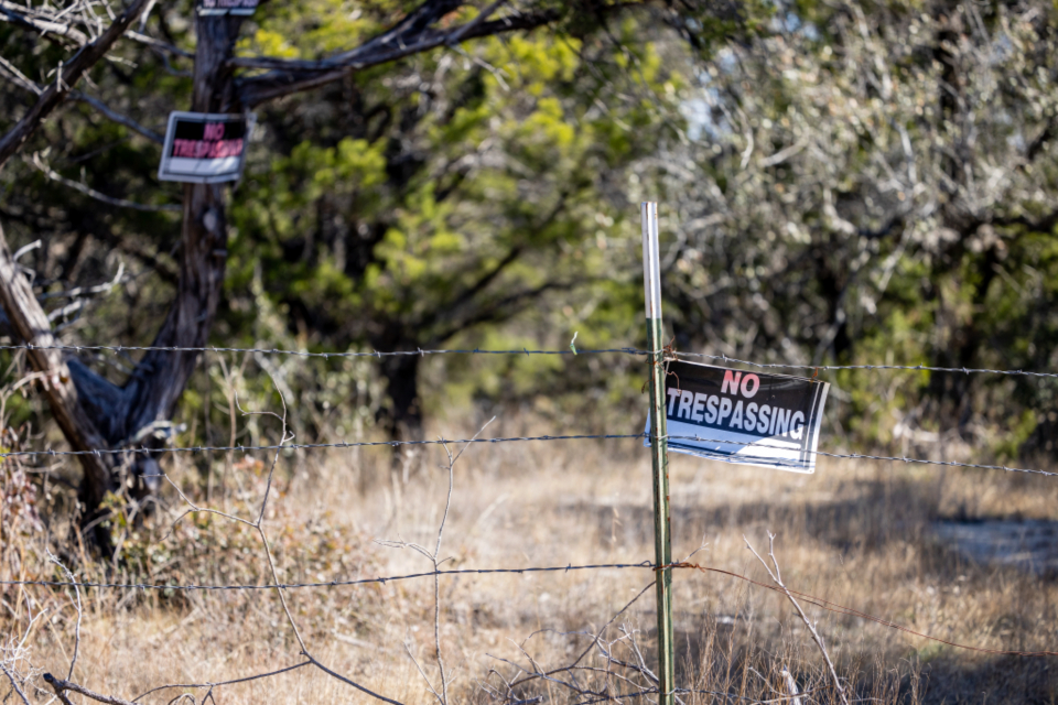 No Trespassing