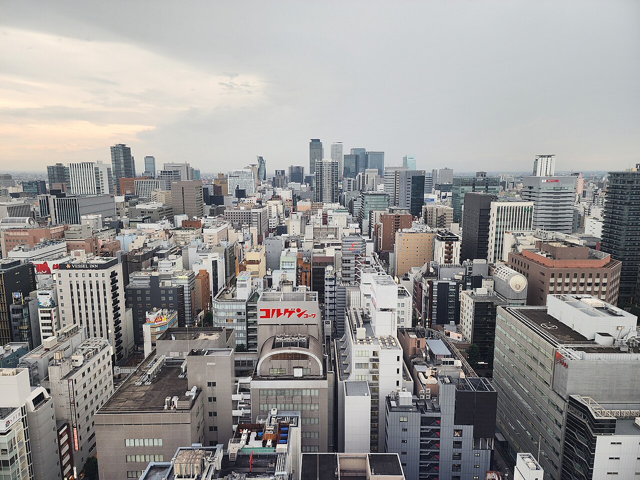 愛知城市景觀（示意照片，非景點或展覽現場）